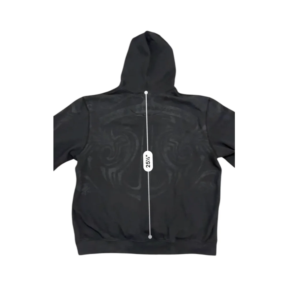 ADIDAS MEN'S OKLAHOMA THUNDER NBA ALL-OVER PRINT GOTHIC HOODIE Size XL​​​ - Picture 5 of 9